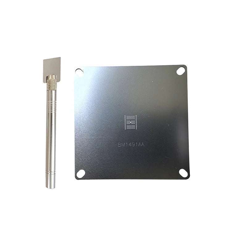 BM1491AA Chip Stencil Fixture for Antminer L9 – Precision ASIC Tinning Tool